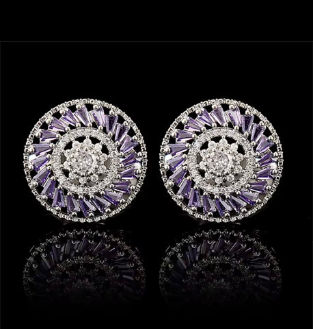 BLACK GUN plated classic cufflinks