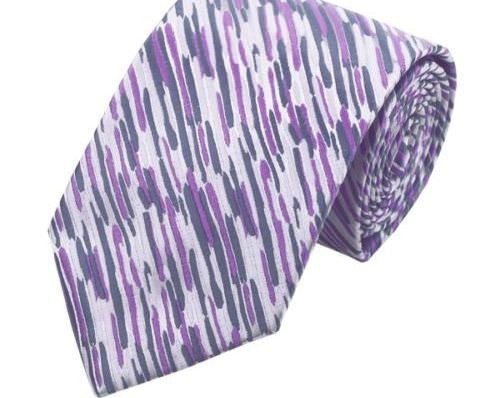 Jacquard Woven Silk Tie, handkerchief, cufflinks