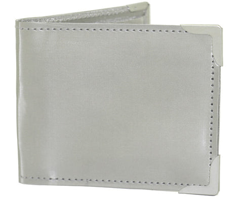 Double Zipper Leather Wallet