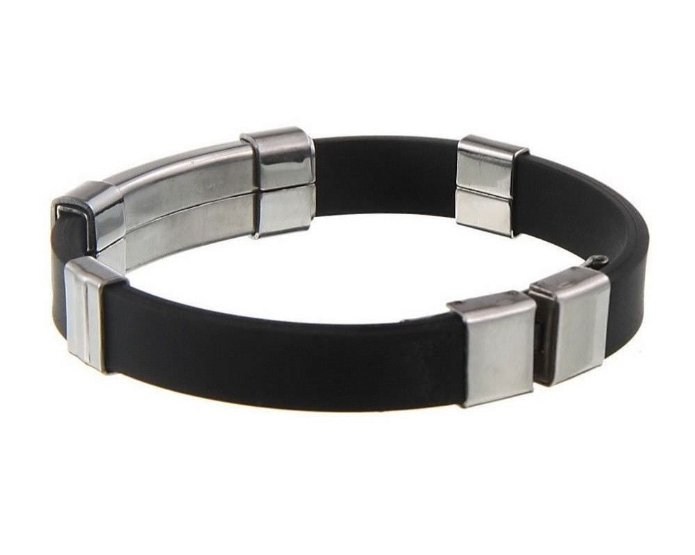 Men's Gold Cross Titanium Steel Chain Bracelet