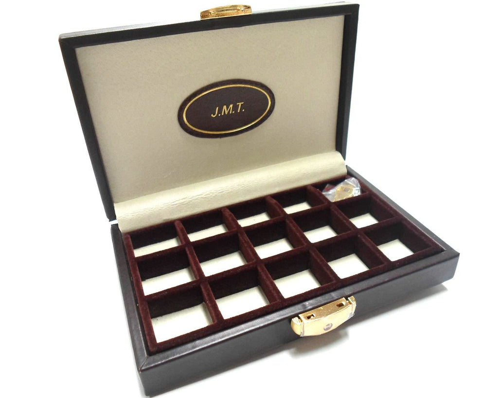 Cufflink storage box, VIP personalised
