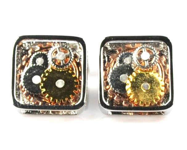 Steampunk Gear Watch Mechanism Cufflinks