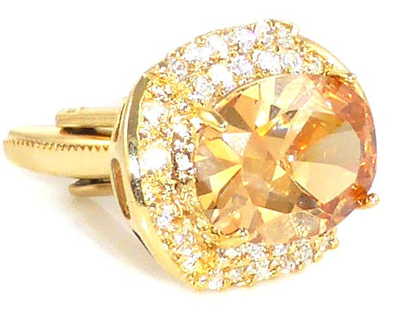 Brunette Sapphire Topaz Cufflinks