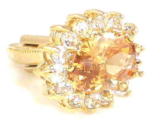 Brunette Sapphire Oval Cut Cufflinks