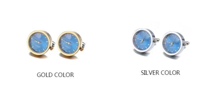 Clock Design Cufflinks