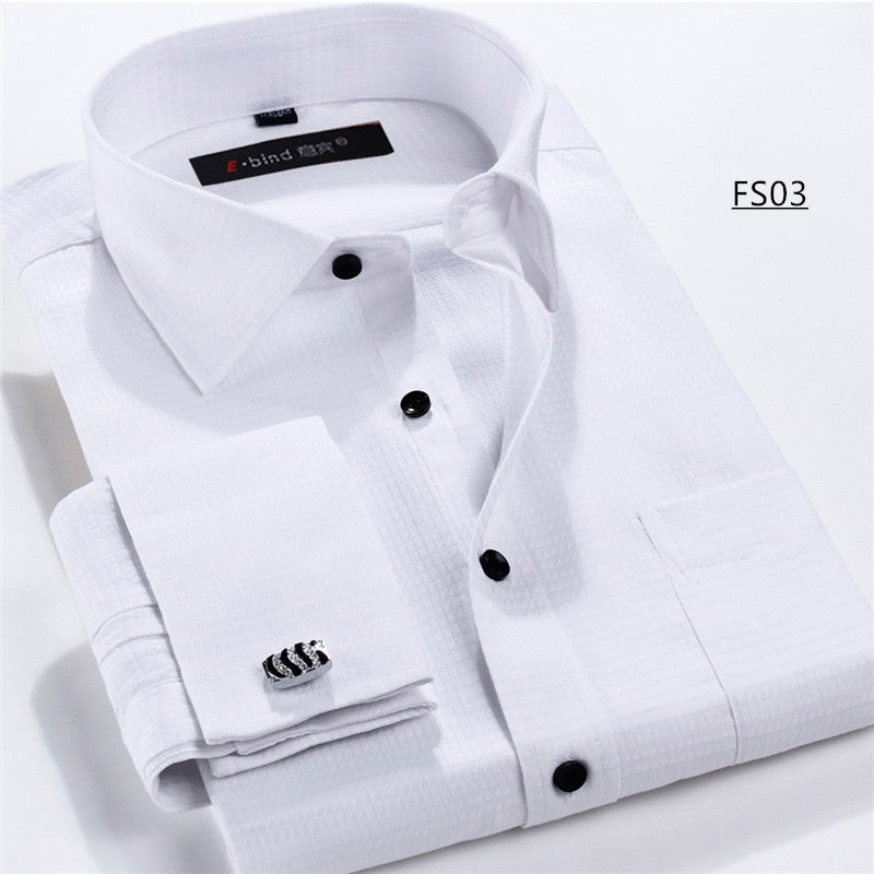 French Cufflinks Shirt