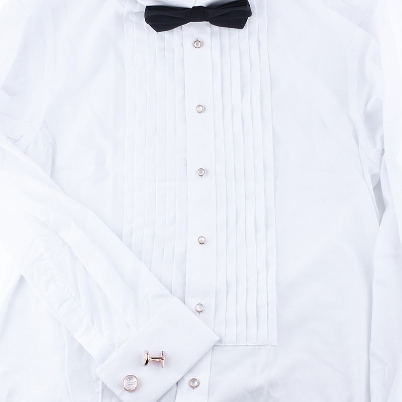 Mother of Pearl Cufflinks and Dress Studs Set