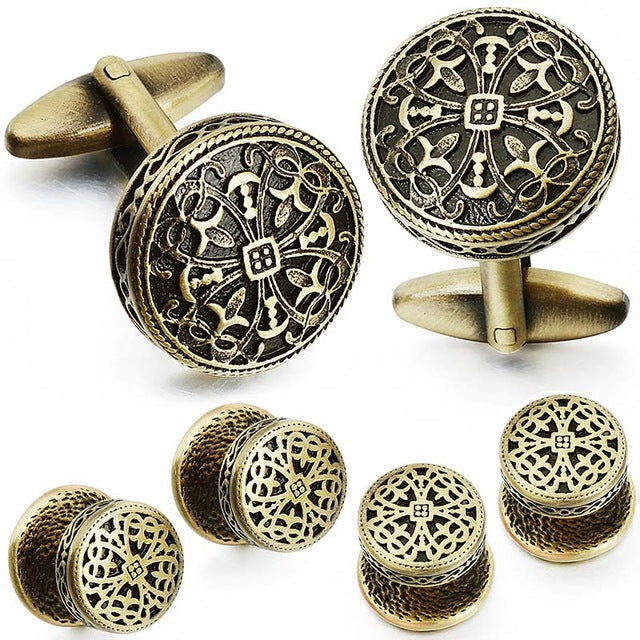 Vintage Cufflinks and Tuxedo Shirt Studs