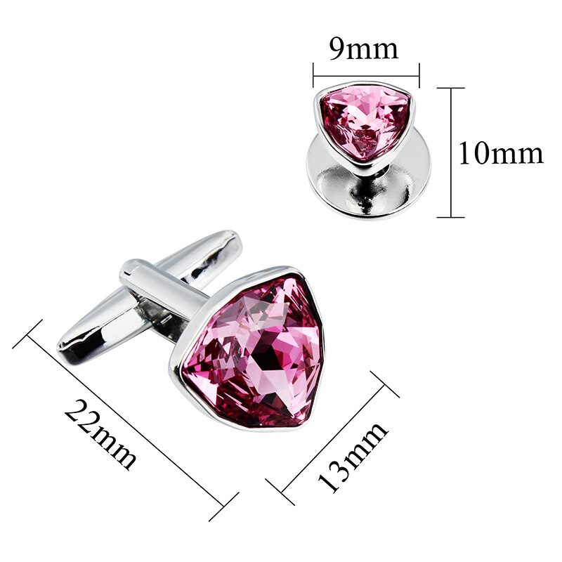 Swarovski Crystal Cufflinks and Studs Set