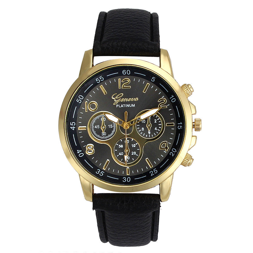 Relogio Casual Geneva Watch
