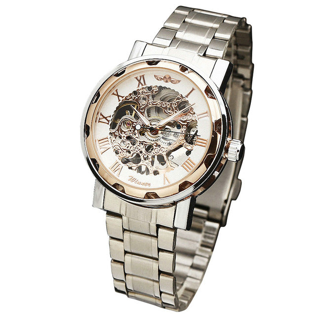 WINNER Golden Mechanical Watch