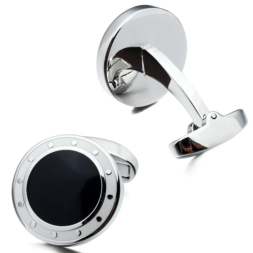 Blue & Black silver Cufflinks
