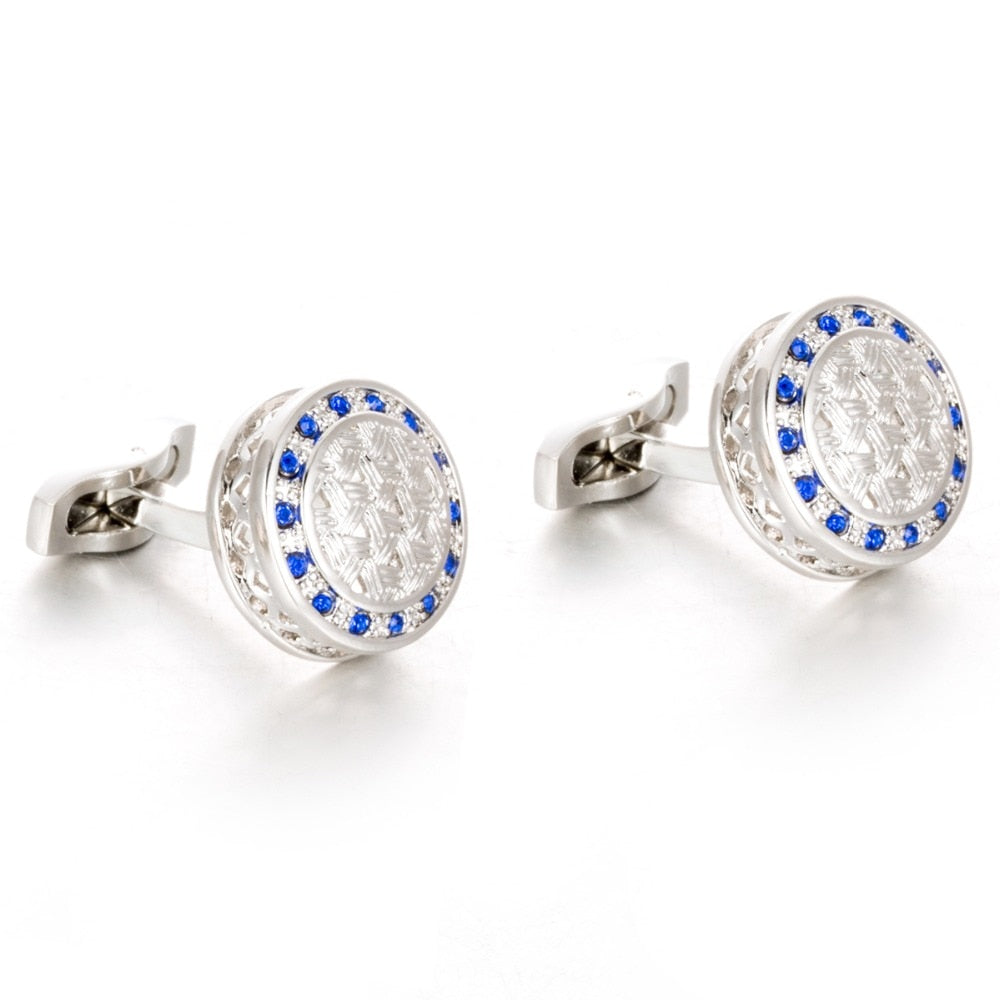 Silver Gemelos Cufflinks