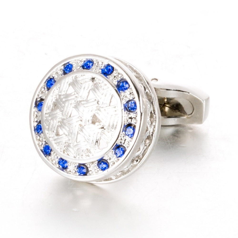 Silver Gemelos Cufflinks