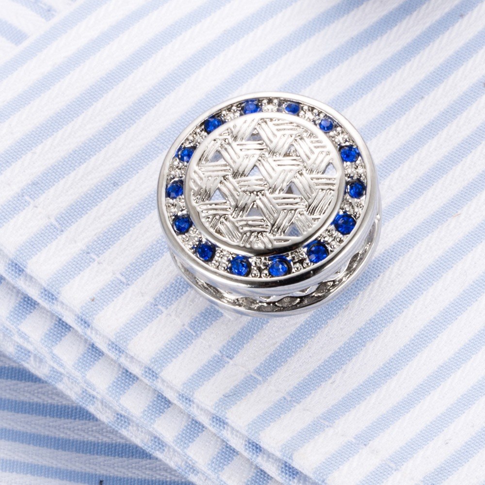 Silver Gemelos Cufflinks