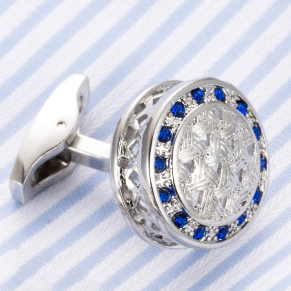 Silver Gemelos Cufflinks