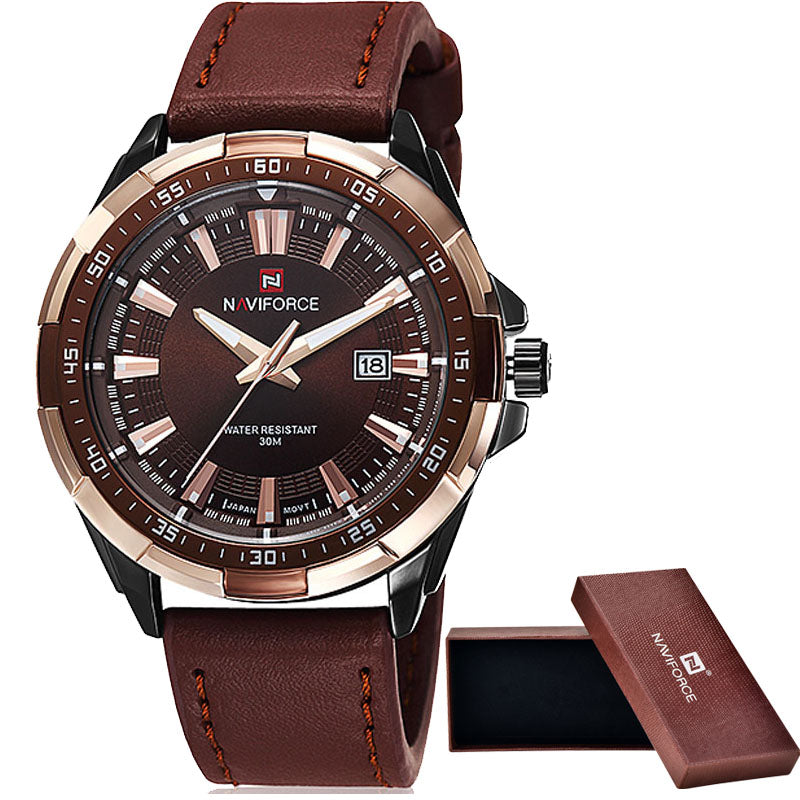NAVIFORCE Men's Fashion Casual Sport Watch