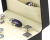 Cufflink storage box for 12 cufflinks