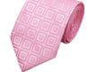 Jacquard Woven Silk Tie, handkerchief, cufflinks