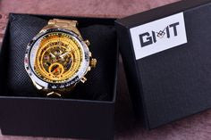 Winner Sport Gold Watch