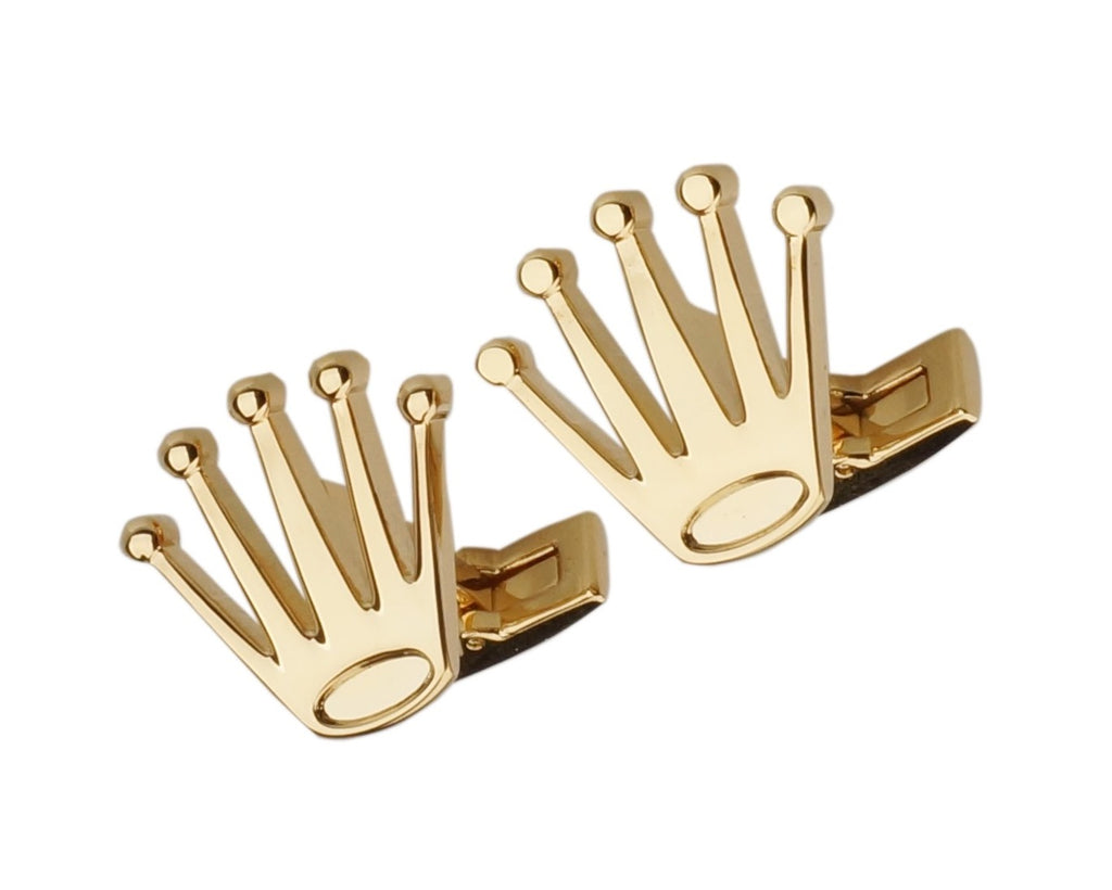 Crown GOLD CUFFLINKS