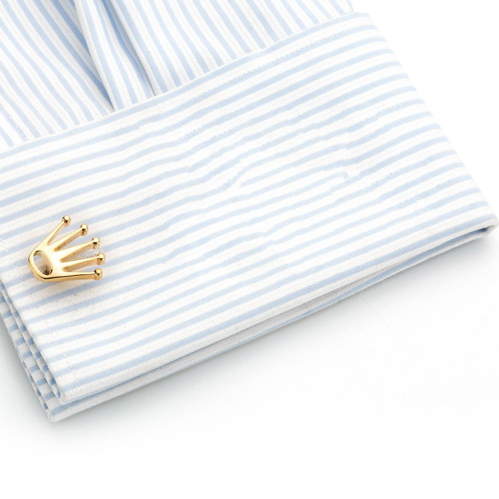 Crown GOLD CUFFLINKS