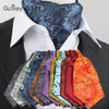 Formal Cravat Ascot Scrunch Silk Scarf