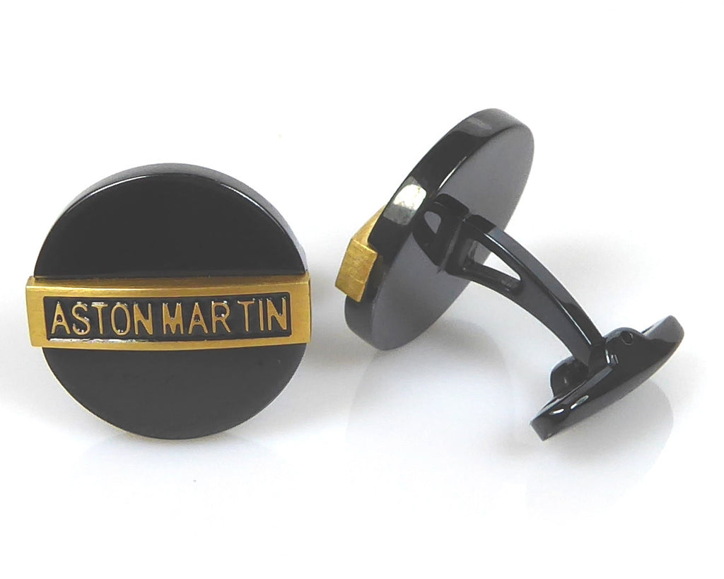 Aston Martin round cufflinks