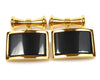 Black Onyx Chain Cufflinks