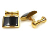 Black Onyx Chain Cufflinks