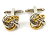 Silver Love Knot Cufflinks