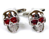 Skull design cufflinks