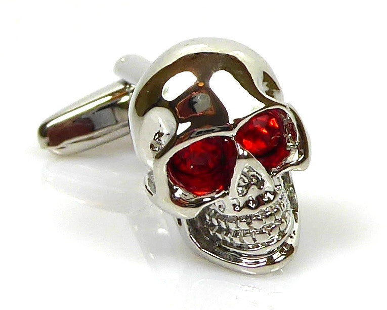 Skull design cufflinks