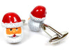 FATHER CHRISTMAS SANTA CLAUS CUFFLINKS