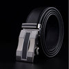 Genuine leather belt, automatic buckle