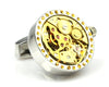 Round Movement Watch Cufflinks