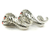 Novelty Cobra Design Cufflinks