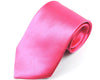 Pink Tie, handkerchief, cufflinks, 100% Silk