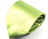 Green Tie, handkerchief, cufflinks, 100% Silk