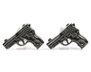 Fancy Gun Novelty Cufflinks