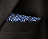 Paisley Floral Blue Handkerchief