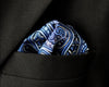 Paisley Floral Blue Handkerchief