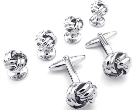 Swarovski Crystal Cufflinks and Studs Set