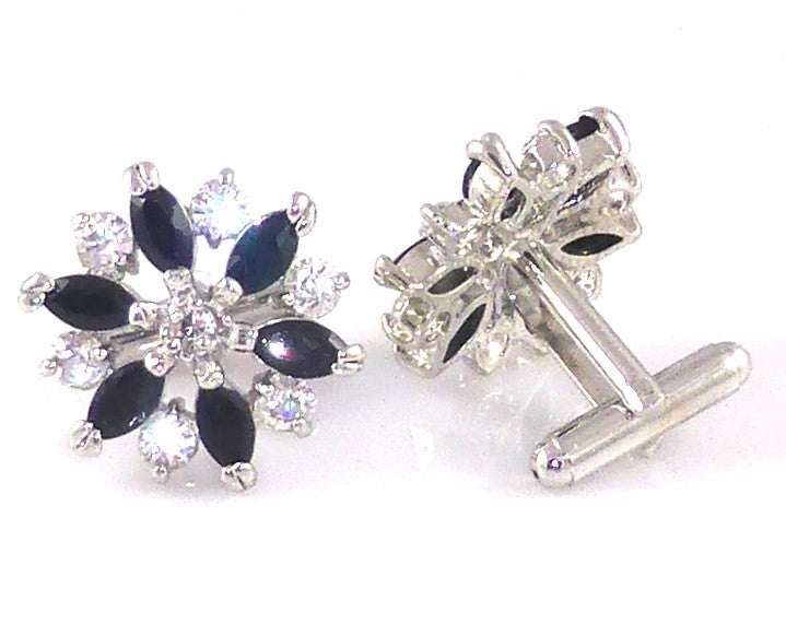 Black Sapphire Cufflinks