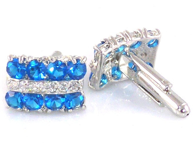 Royal Blue Sapphire Cufflinks