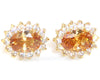 Brunette Sapphire Oval Cut Cufflinks