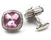 Romance Purple Crystal Cufflinks