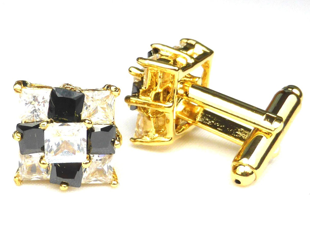 Black Sapphire Topaz Cufflinks