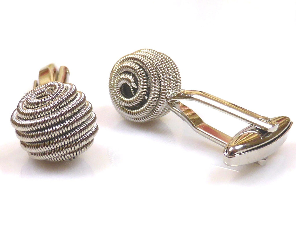 Classic silver Knot Cufflinks