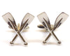 Rowing,  oars cufflinks